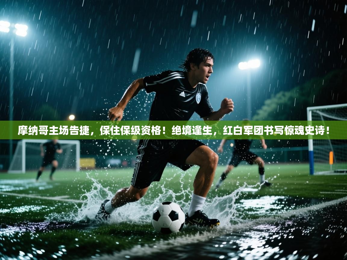 摩纳哥主场告捷,保住保级资格!绝境逢生,红白军团书写惊魂史诗! 第1张