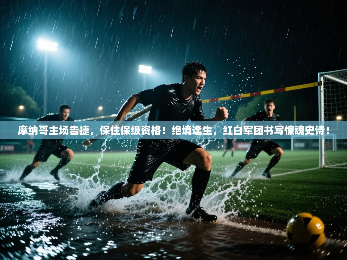 摩纳哥主场告捷,保住保级资格!绝境逢生,红白军团书写惊魂史诗! 第2张